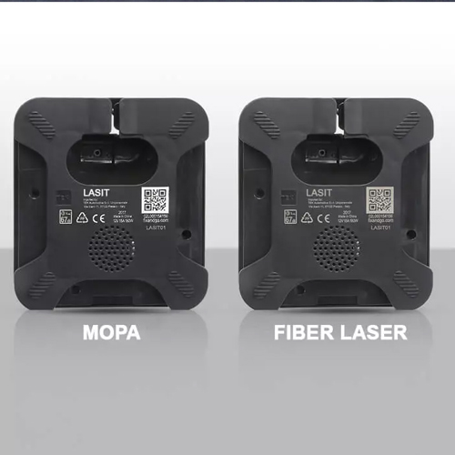 mopa-fibra ¿Por qué elegir el marcado láser y no por micropuntos?