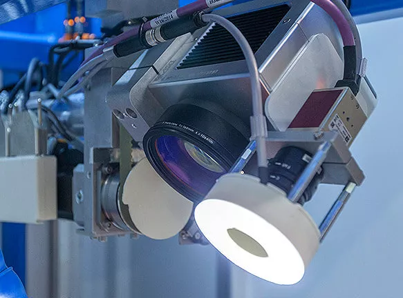 SistemaDiVisione Laser Marking System of Easy Check Indicators on Brake Discs